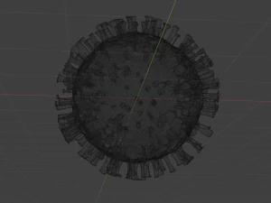 virus model 3D Model