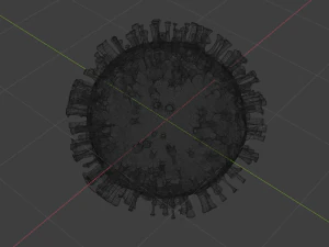 virus model 3D Model