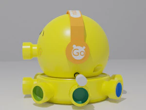 vitality octopus toy 3D Model