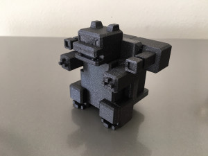 blocky blastoise Model do druku 3D
