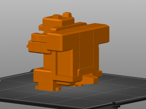 blocky blastoise Model do druku 3D