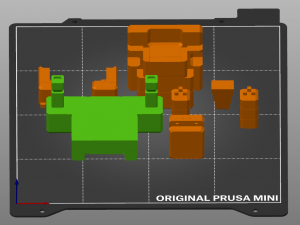 blocky blastoise Model do druku 3D