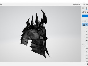 lich king helmet 3D-printmodel