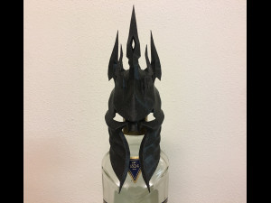lich king helmet 3D-printmodel