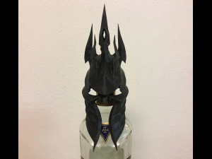 lich king helmet 3D Print Model