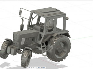 1-43 tractor model 3D Print Model