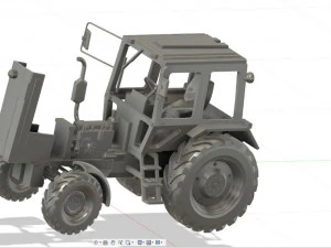 1-43 tractor model 3D Print Model