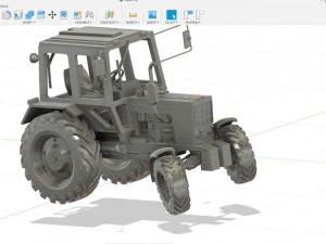 1-43 tractor model 3D Print Model