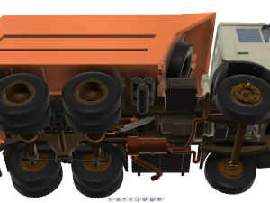 dump model kamaz 3D Print Model