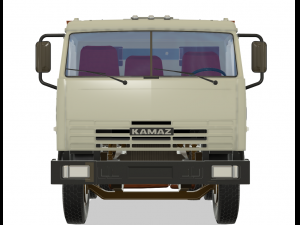 dump model kamaz 3D Print Model