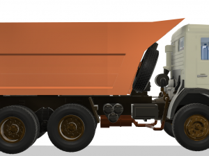 dump model kamaz 3D Print Model