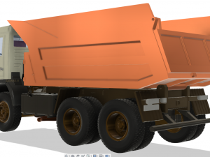 dump model kamaz 3D Print Model