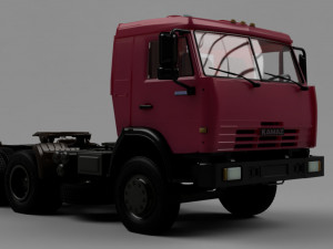 model kamaz 54115 3D Print Model