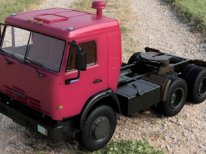 model kamaz 54115 3D Print Model