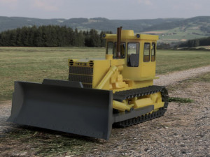 t-170 dozer 3D Print Model