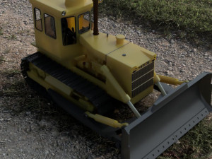t-170 dozer 3D Druckmodell