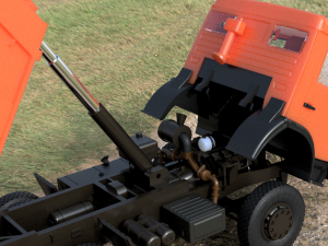 dump model kamaz 3D Print Model