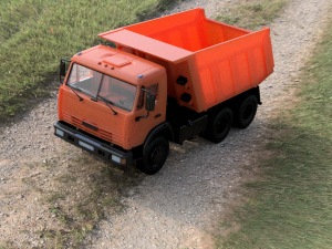 dump model kamaz 3D Print Model
