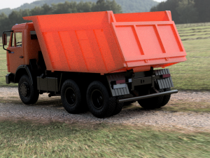 dump model kamaz 3D Print Model