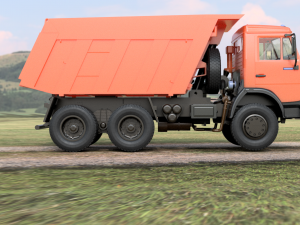 dump model kamaz 3D Print Model