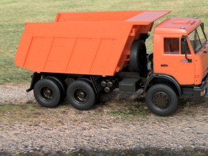 dump model kamaz 3D Print Model