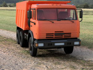 dump model kamaz 3D Print Model