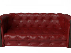 chesterfield sofa 3D Model