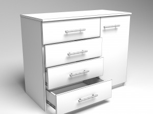 chest of drawers Modello 3D
