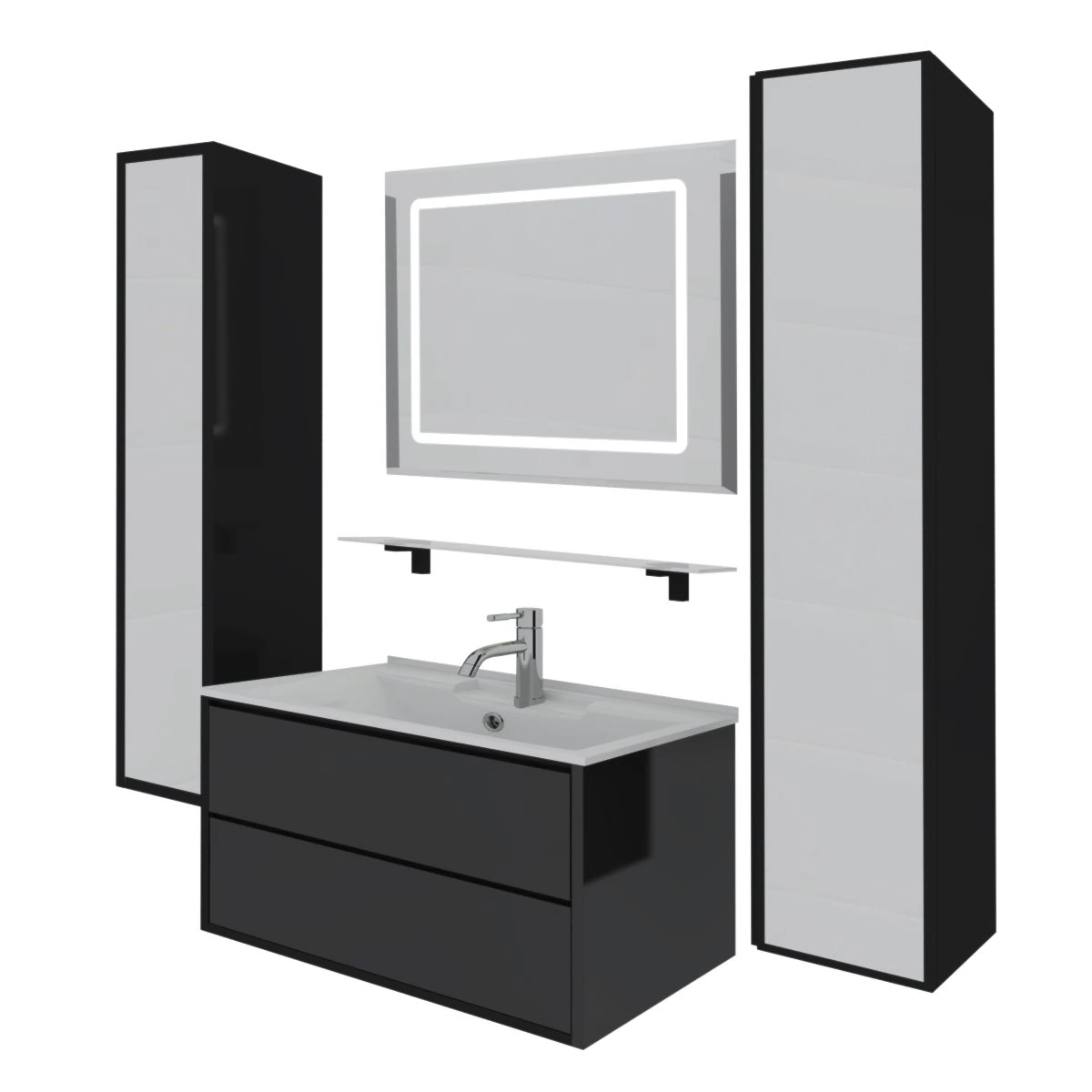 furniture collection 3D Model .c4d .max .obj .3ds .fbx .stl .blend