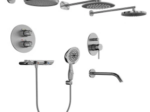 душовий набір 3D Модель