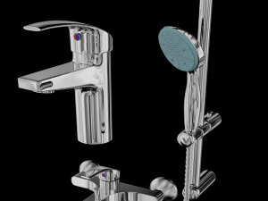 grohe baucurve 122251 3D Model