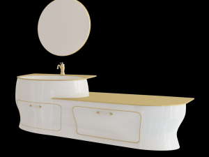 sink mixel mirror Model 3D
