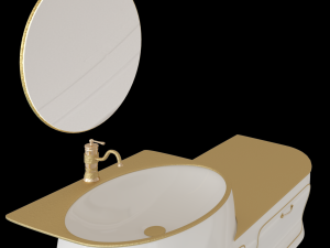 sink mixel mirror 3D Модель