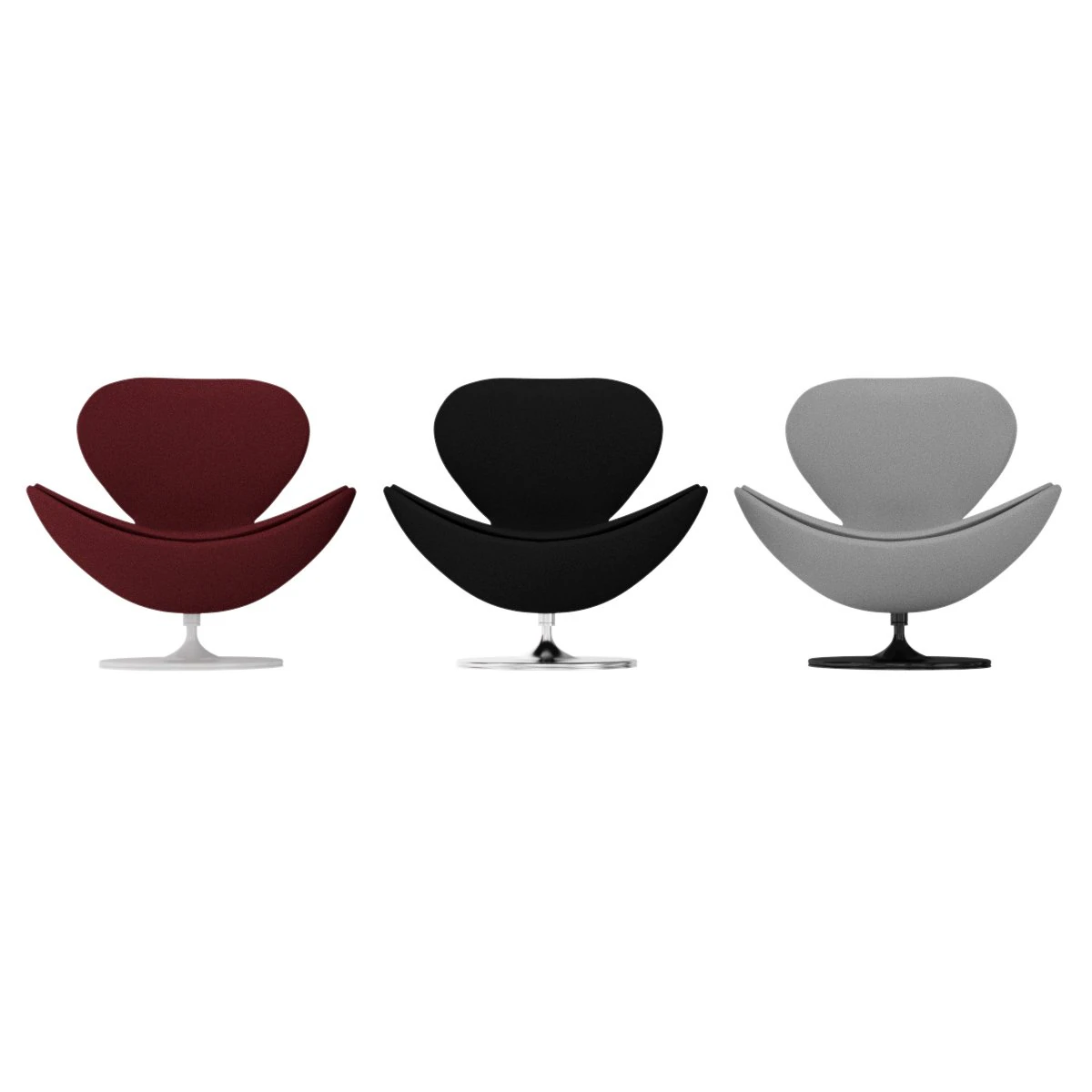 egg chair 3D Model .c4d .max .obj .3ds .fbx .stl .blend 