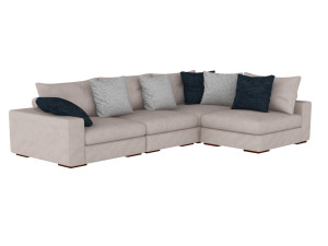 grand soho sofa Modello 3D
