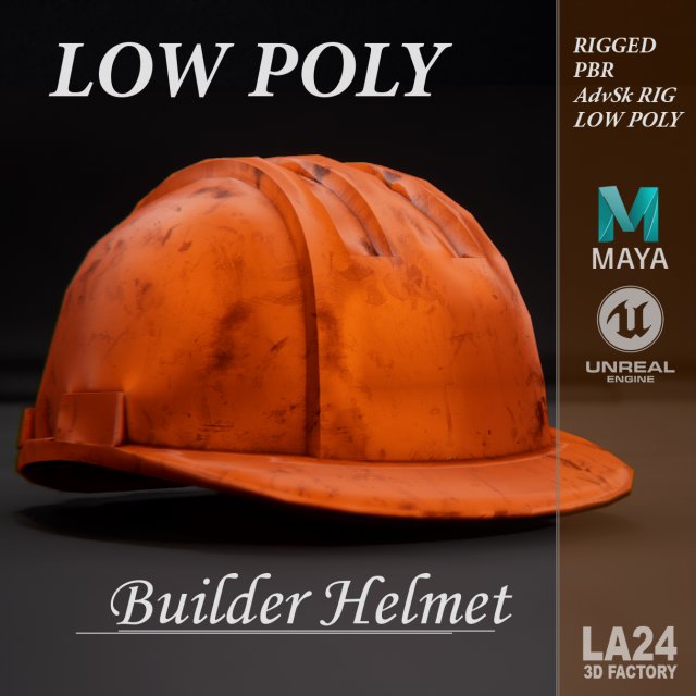 helmet builder 3D 모델 .c4d .max .obj .3ds .fbx .stl .blend 