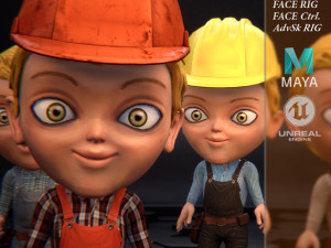 builder archie 3D 모델