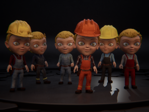 builder archie 3D 模型