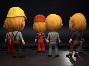 builder archie 3D 模型