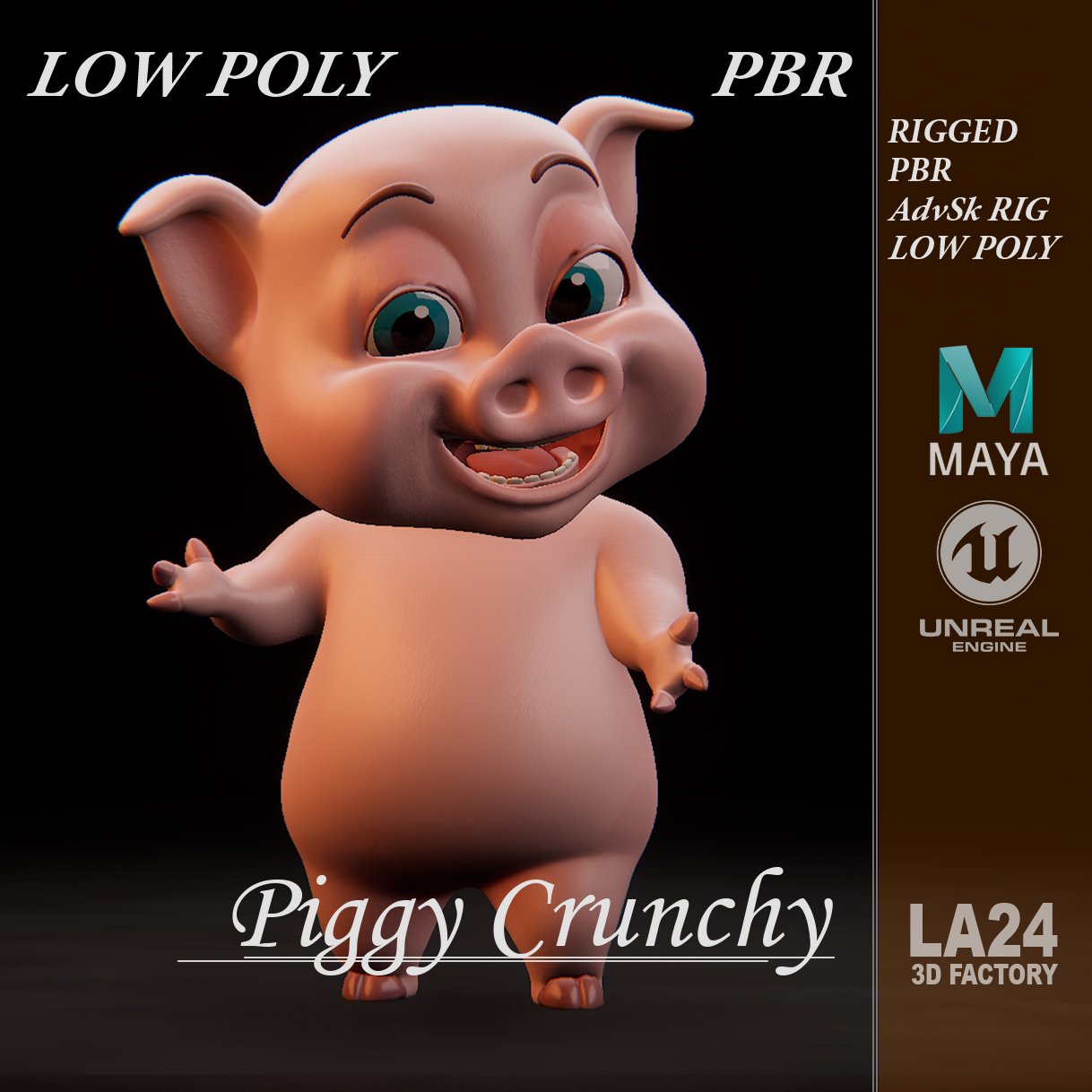 3D Style Cartoon Piggy Editable Text PSD Graphic by mdmijanur0187 ·  Creative Fabrica