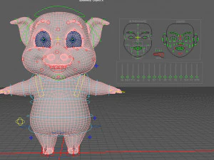 piggy crunchy 3D Model