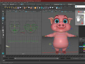 piggy crunchy 3D Model