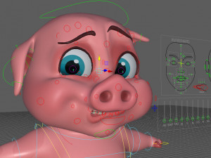 piggy crunchy 3D 模型