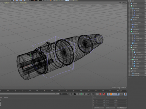 xlr jack mother hd model 3D Model