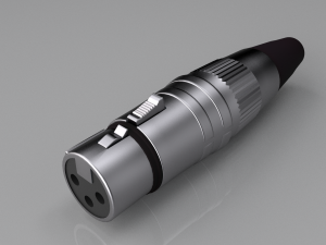 xlr jack mother hd model Model 3D