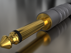 jack gold pin hd Model 3D