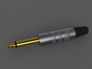 jack gold pin hd Model 3D