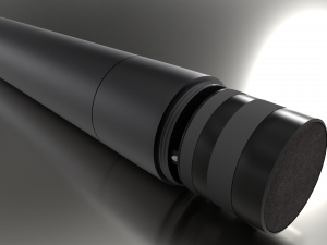 dynamic microphone grey hd 3D Model