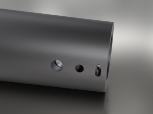 dynamic microphone grey hd 3D Model