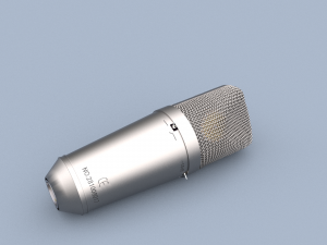 condenser microphone hd original 3D Model